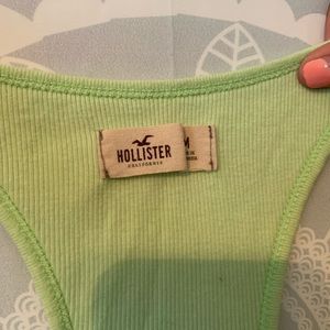 NEON GREEN Hollister Tank!